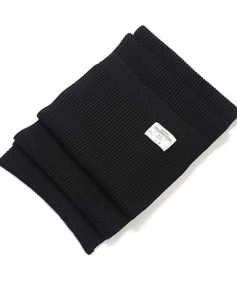 OUAT OFFICE SCARF NAVY マフラー OUAT OFFICE SCARF NAVY マフラー U.S.NAVY Wool Scarf US