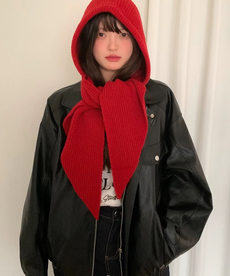 予約販売】バラクラバ ニットフードマフラー | KISHIKA