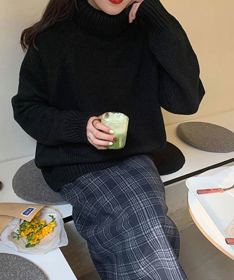 極美品*ENFOLD*2022*ハイネックプルオーバー*38 タートル ニット 極美品*ENFOLD*2022*ハイネックプルオーバー*38 タートル ニット