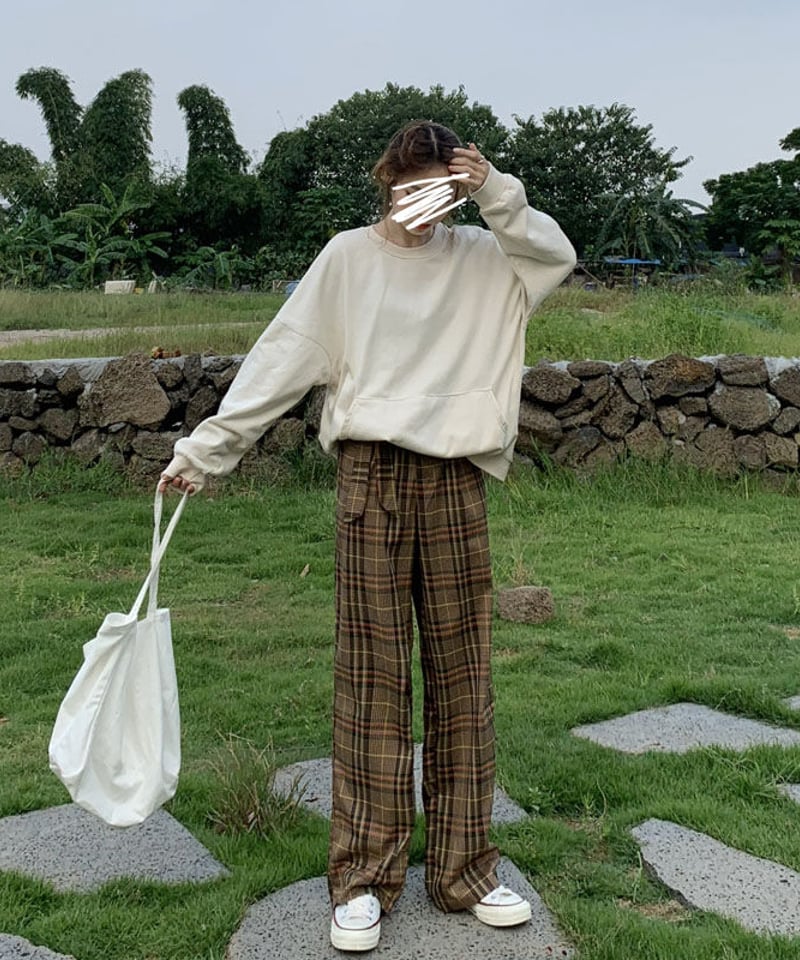 70s 80s Indian madras パッチワーク フレアパンツ チェック 70s 80s Indian madras パッチワーク フレアパンツ チェック