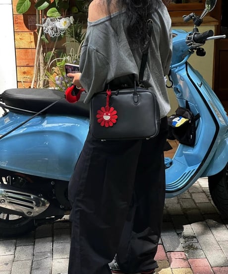 【予約販売】レザーボックスボストンバッグ