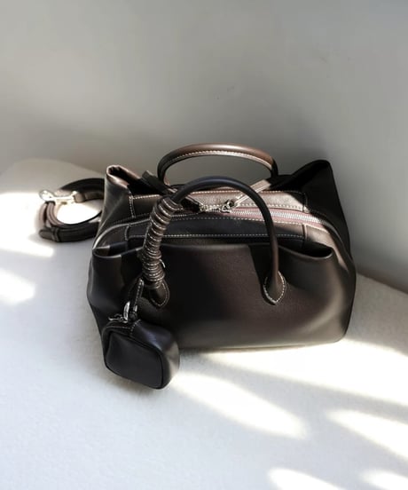 期間限定15%OFF【予約販売】レザーボストンバッグ