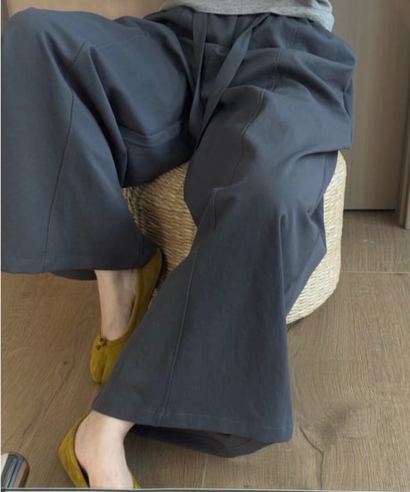 【予約販売】バレルワイドイージーパンツ