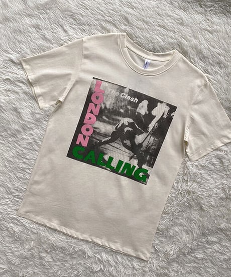 【予約販売】ROCKプリントTシャツ#THE CLASH