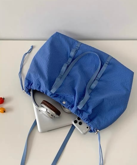 【予約販売】ナイロン ストリングトートバッグ