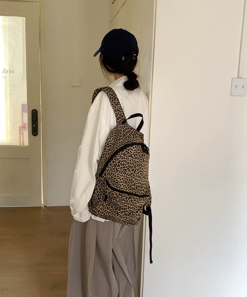 予約販売】レオパード柄バックパック | KISHIKA