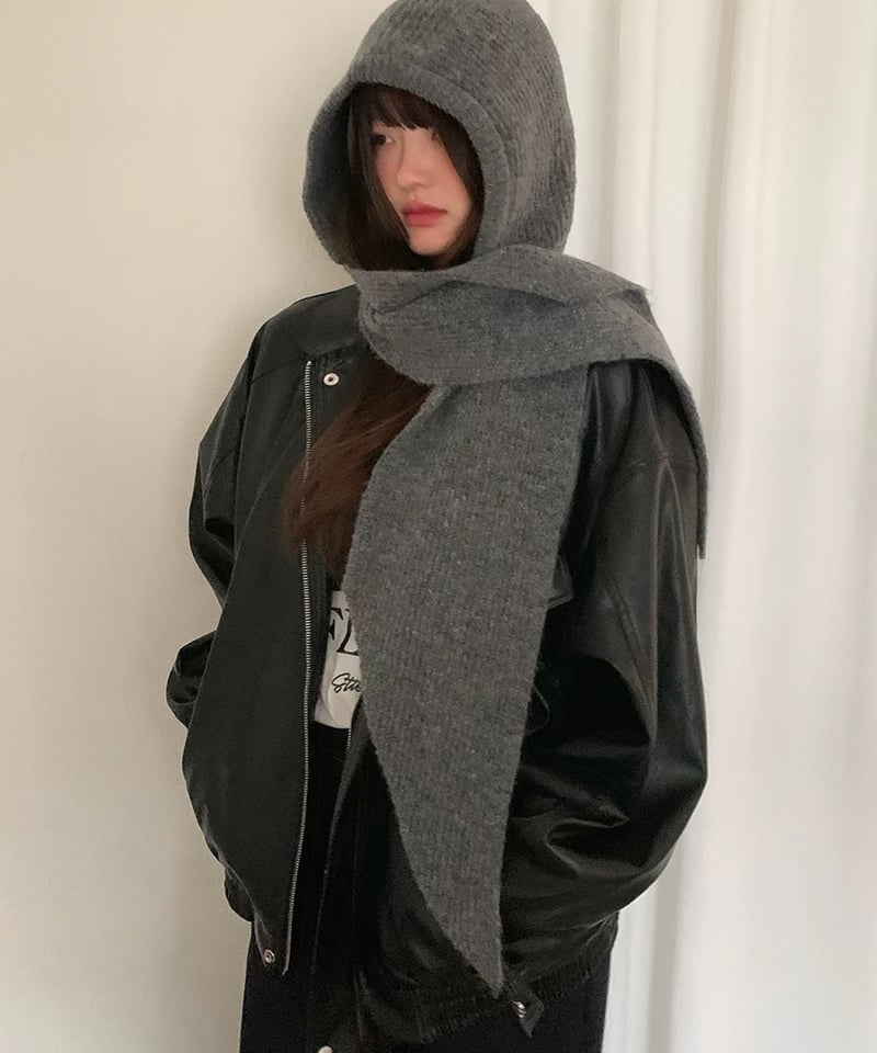 予約販売】バラクラバ ニットフードマフラー | KISHIKA