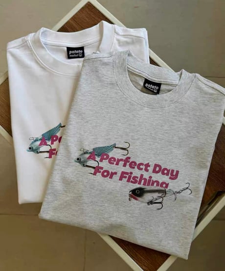【予約販売】レトロ ルアー バックプリントTシャツ