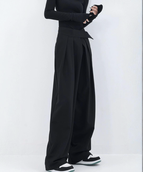 【予約販売】ベルクロWタックパンツ#グレー