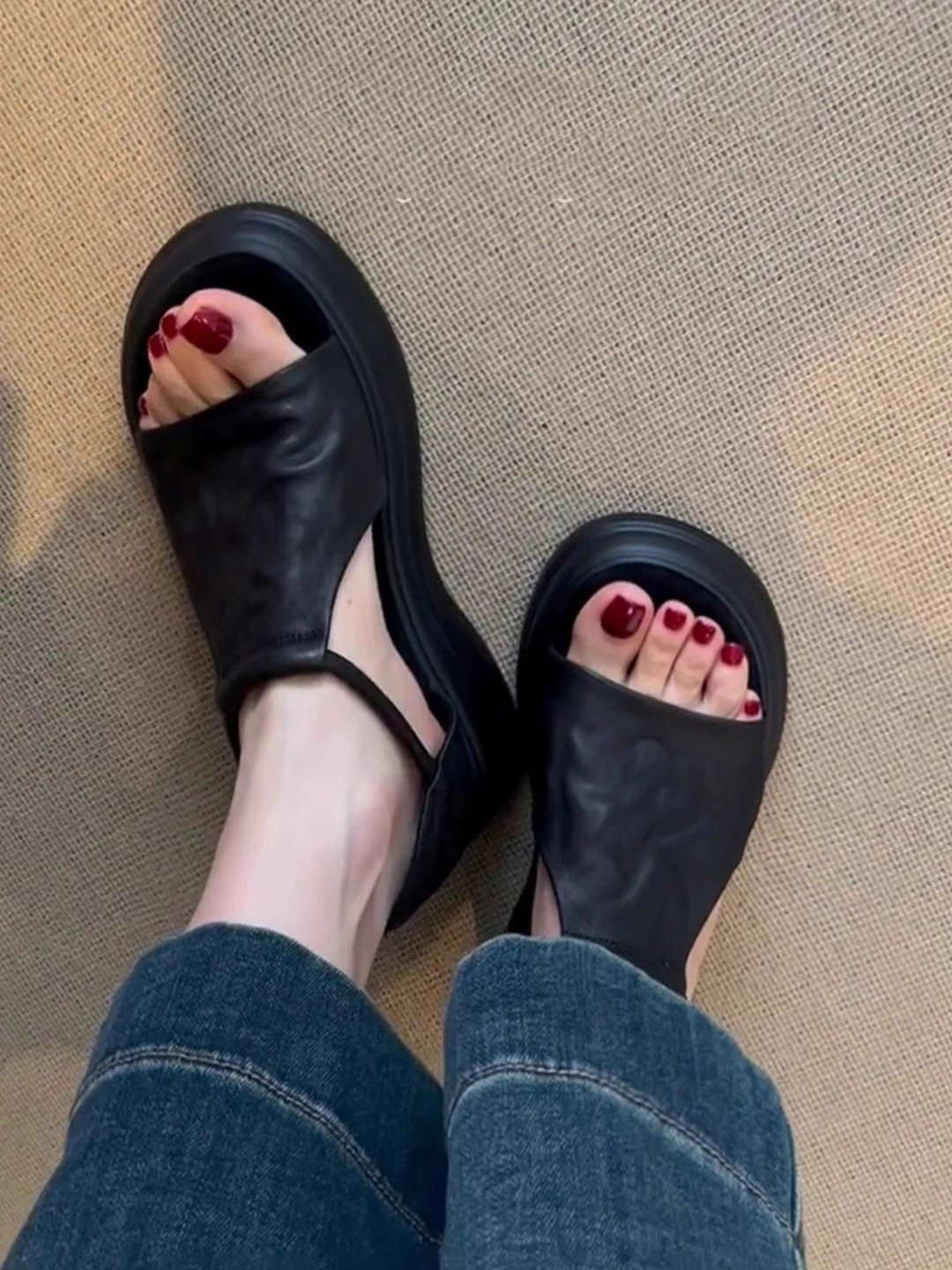 予約販売】ラムレザーサンダル #699-1 | KISHIKA