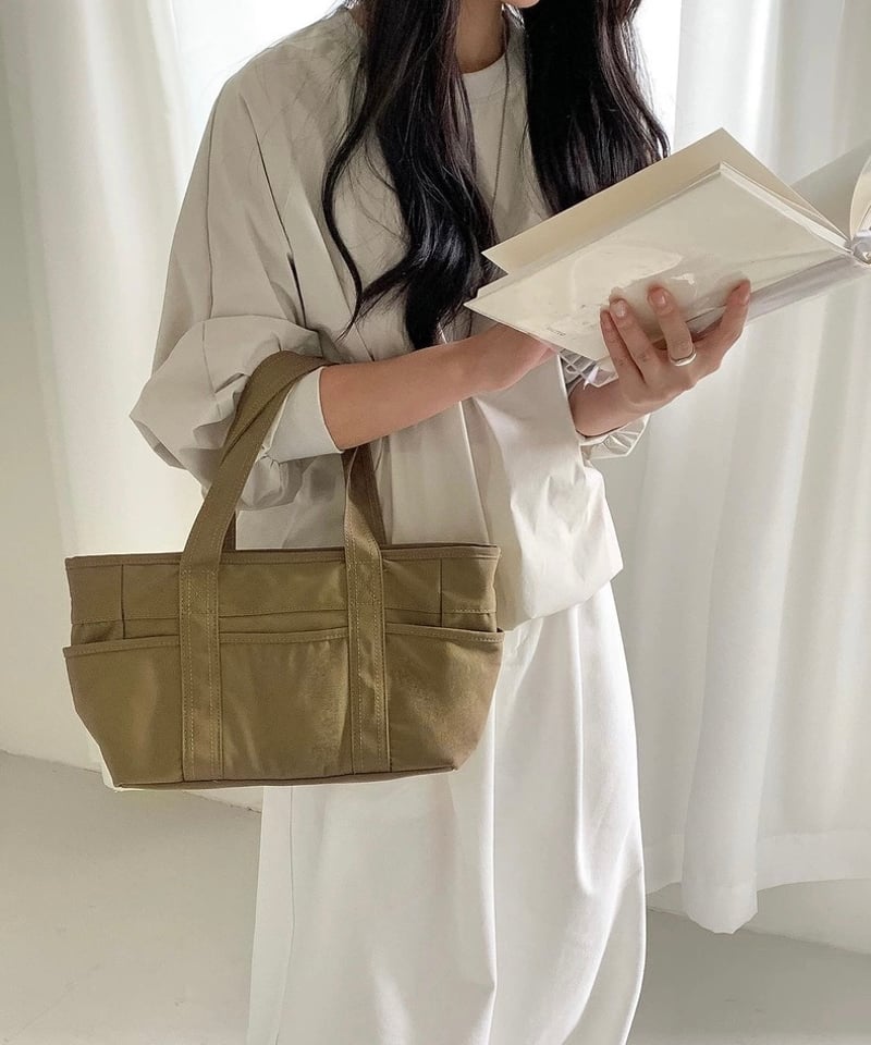 予約販売】キャンバスミニトートバッグ ファスナー付 | KISHIKA