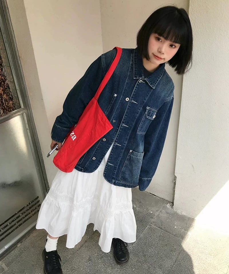 予約販売】カバーオールデニムジャケット | KISHIKA