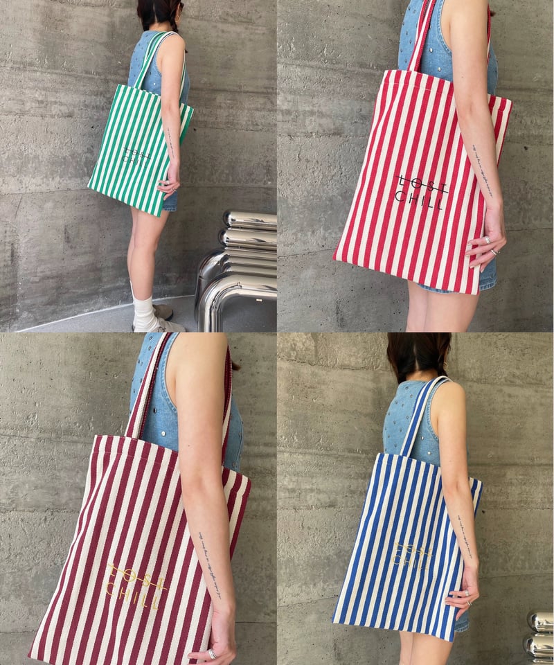 未使用新品　アリス 袋帯 ストライプ柄 予約販売】Lost Chill-ストライプトートバッグ | KISHIKA