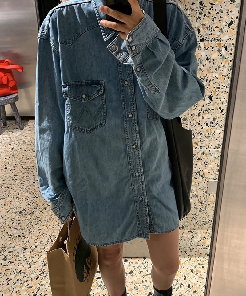 予約販売】 オーバーサイズ デニムシャツ | KISHIKA