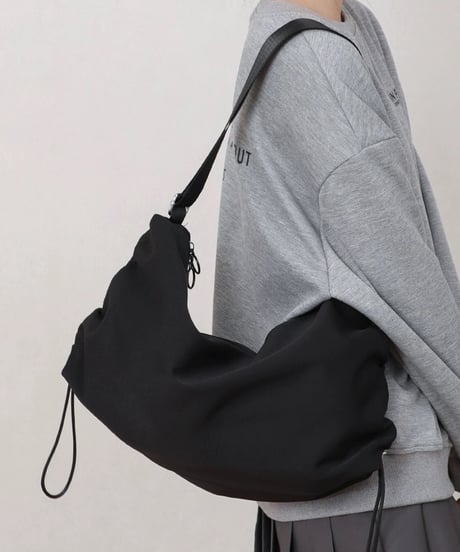 【予約販売】大容量 サイドストリング クロスバッグ