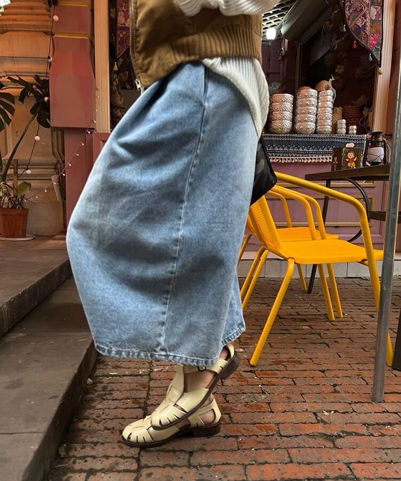 デニムプリーツスカート ライトブルー KU4615EW06226_fw_thumbM.jpg
