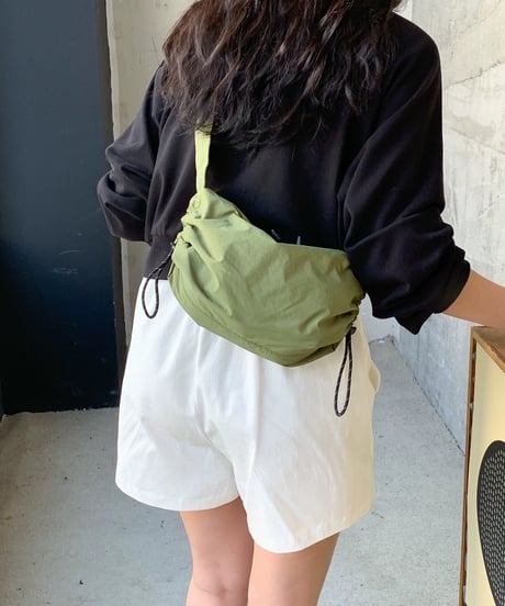 RE【予約販売】サイド ストリング クロスバッグ