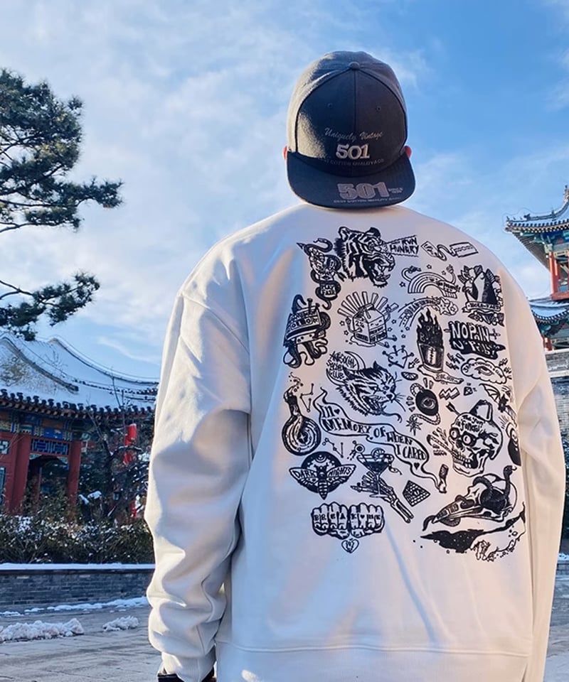 予約販売】Old School プリントスウェット | KISHIKA