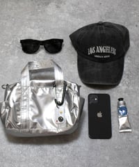 【予約販売】ナイロンミニバッグ ショルダーストラップ付