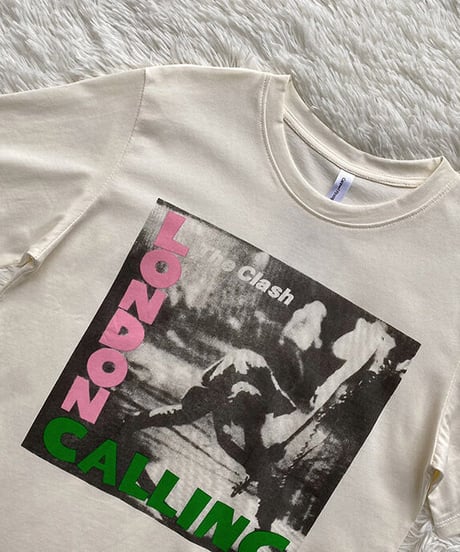 【予約販売】ROCKプリントTシャツ#THE CLASH