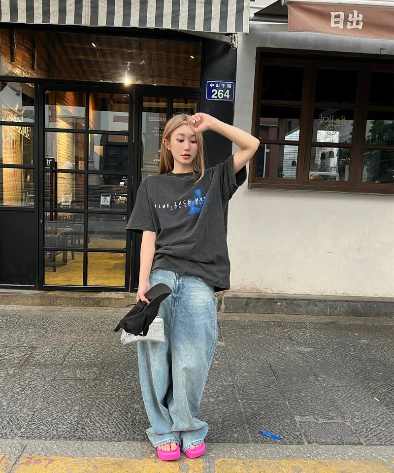 予約販売】NIN ビンテージデザインプリントTシャツ | KISHIKA