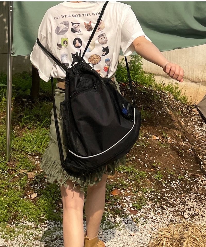 予約販売】ナイロンマルチポケットナップサック BAG | KISHIKA