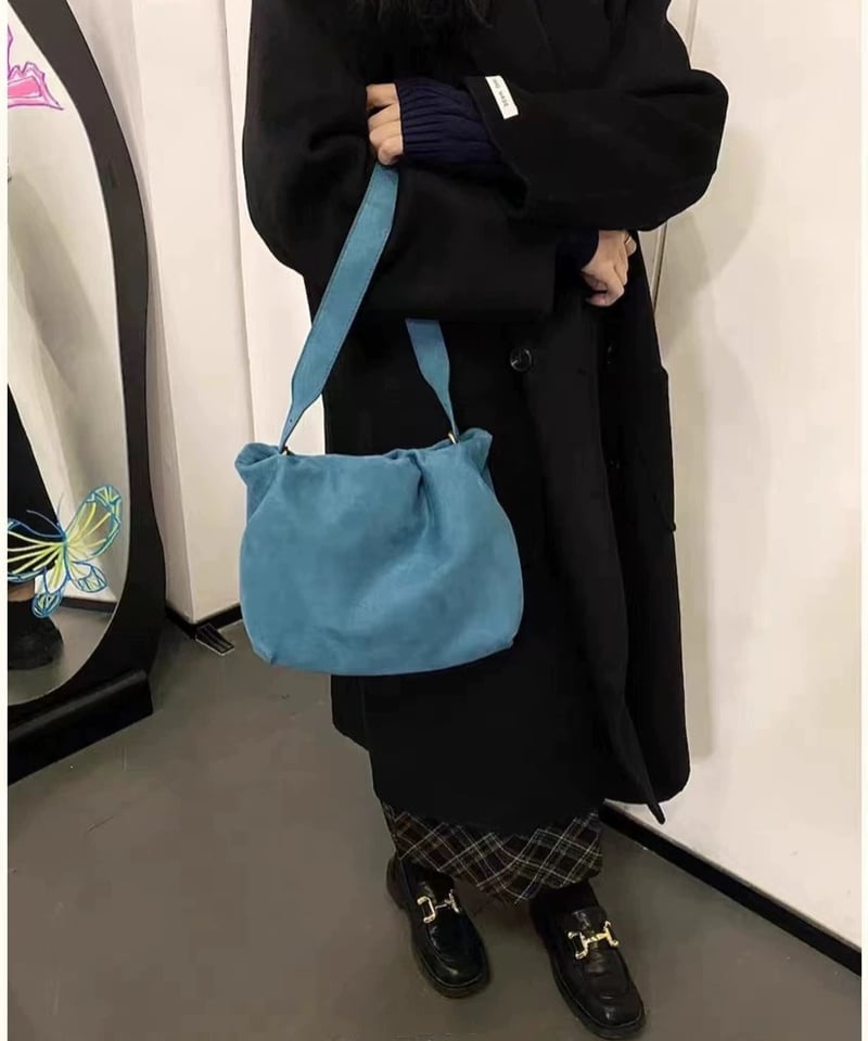 予約販売】スウェードショルダーバッグ | KISHIKA