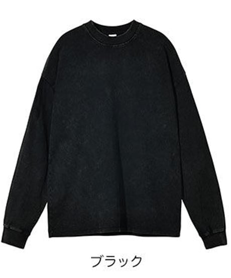 【予約販売】 ビンテージ ウォッシュ長袖Tシャツ