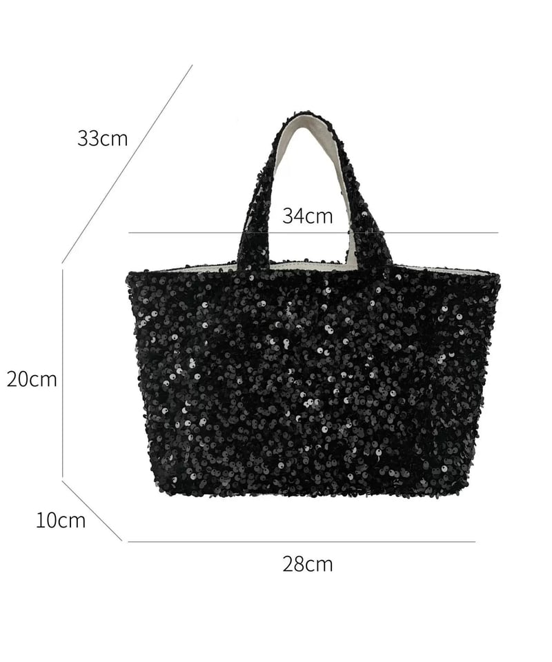 予約販売】スパンコールトートバッグ | KISHIKA