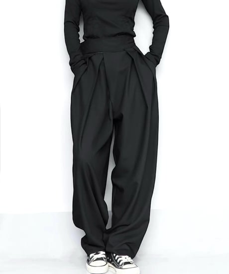【予約販売】ベルクロWタックパンツ#グレー