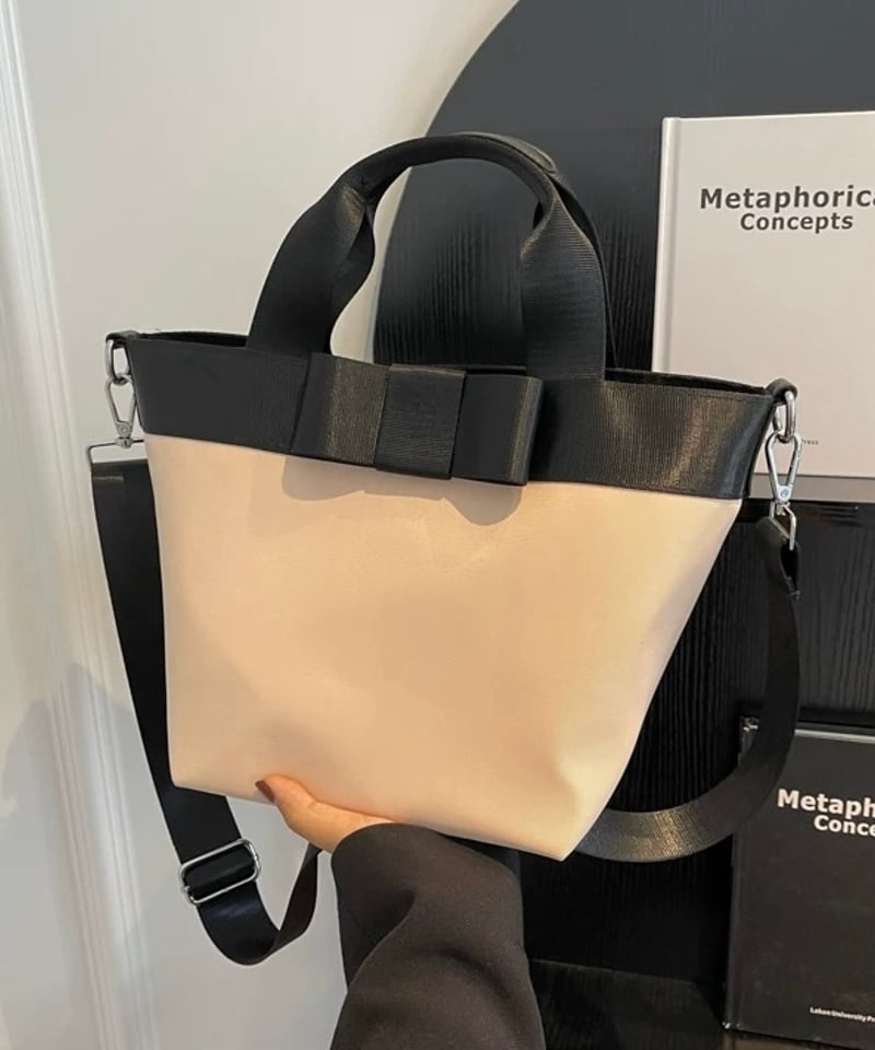 予約販売】リボンナイロンミニトートバッグ | KISHIKA