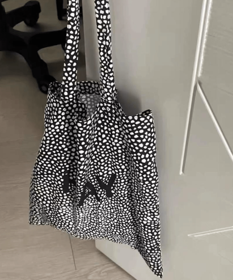 【極美品】Roen トートバッグ スカル レオパード ナイロン お兄 マルイ系 極美品】Roen トートバッグ スカル レオパード ナイロン お兄
