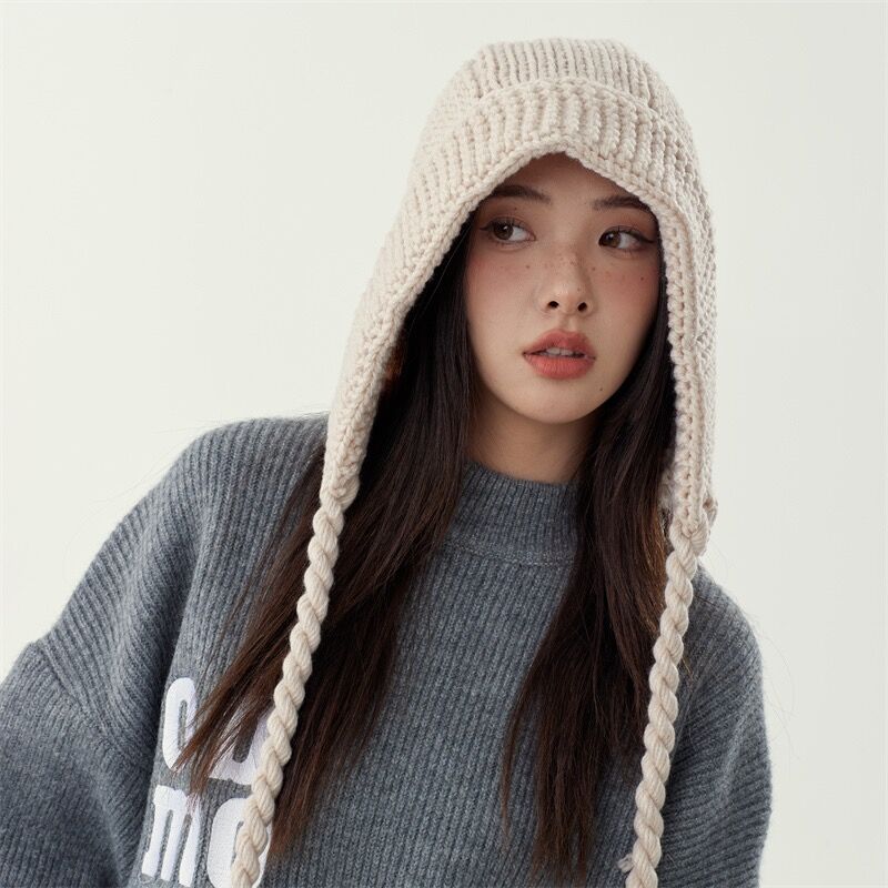 ！美品！FUMIE TANAKA ニットバラクラバ 23AW カラー豊富 ニットバラクラバ[品番：ADEW0003817]｜ad thie