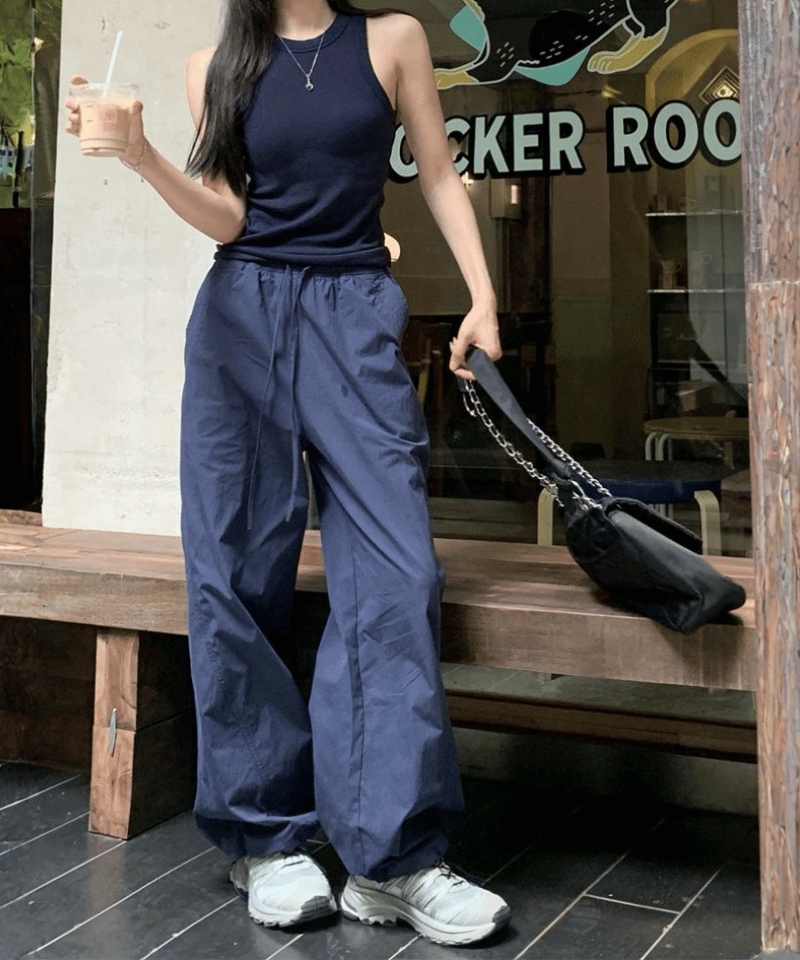 今だけ限定OFF【予約販売】ドロー ストリング イージーパンツ | KISHIKA