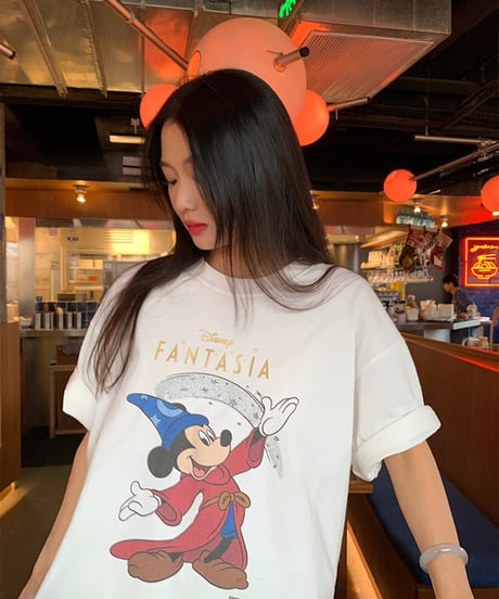 【予約販売】ディズニー ファンタジア ミッキーマウス Tシャツ