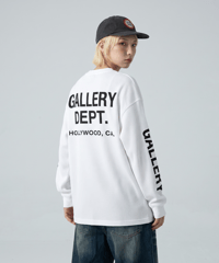 【予約販売】GALLERY DEPT. ロングスリーブTシャツ #ホワイト