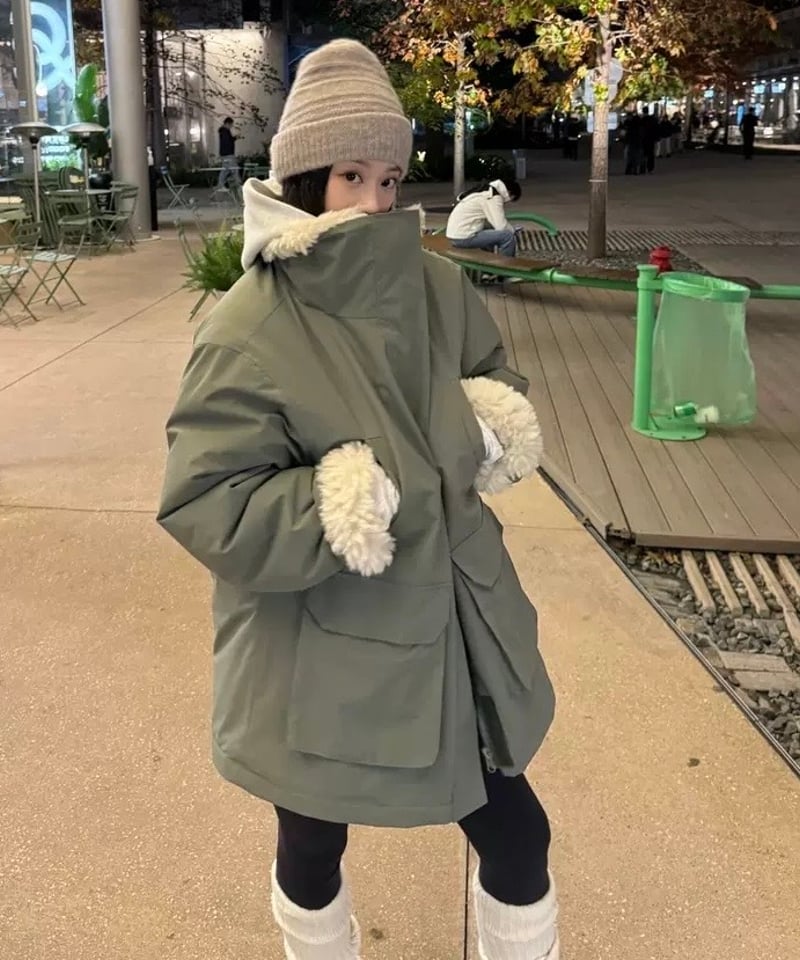 予約販売】 ライナーボア スタンドカラーミリタリージャケット コート