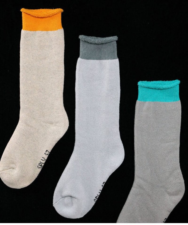 予約販売】3Pリブカラーソックス#ユニセックス | KISHIKA