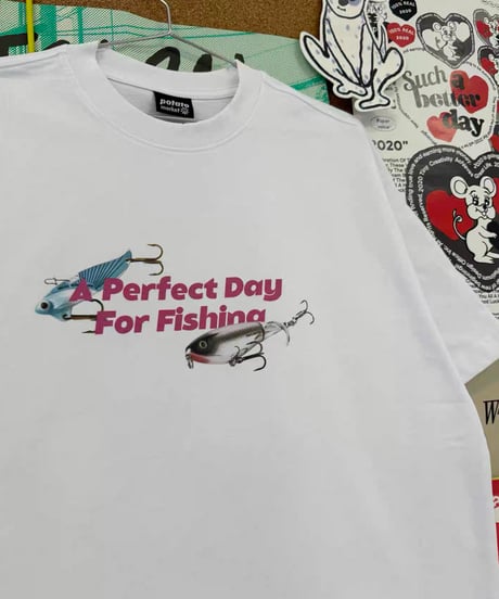 【予約販売】レトロ ルアー バックプリントTシャツ