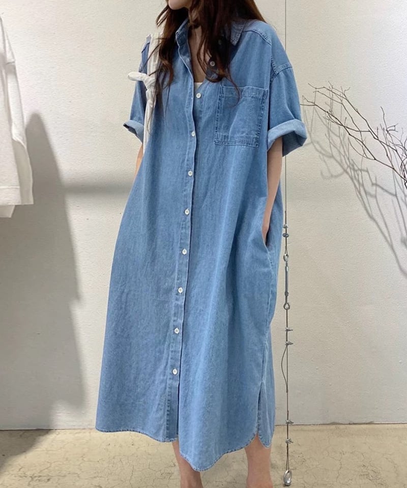 CHANELデニムキルティング ワンピース 半袖希少サイズ36 CHANELデニムキルティング ワンピース 半袖希少サイズ36 CHANELデニム