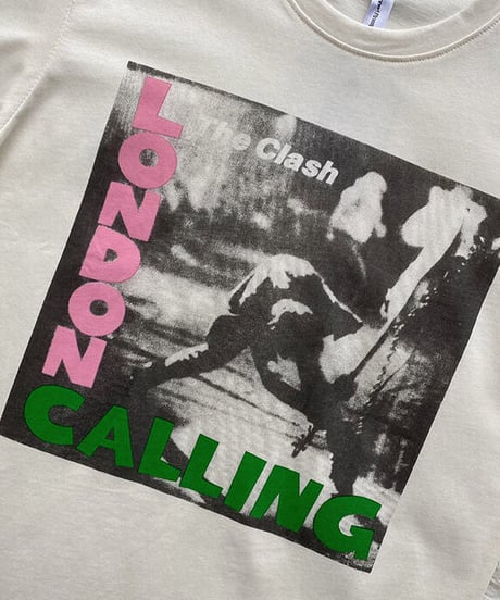 【予約販売】ROCKプリントTシャツ#THE CLASH