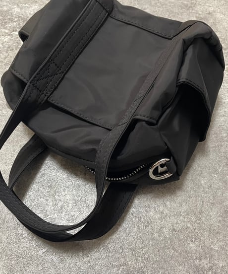 【予約販売】ナイロンミニバッグ ショルダーストラップ付