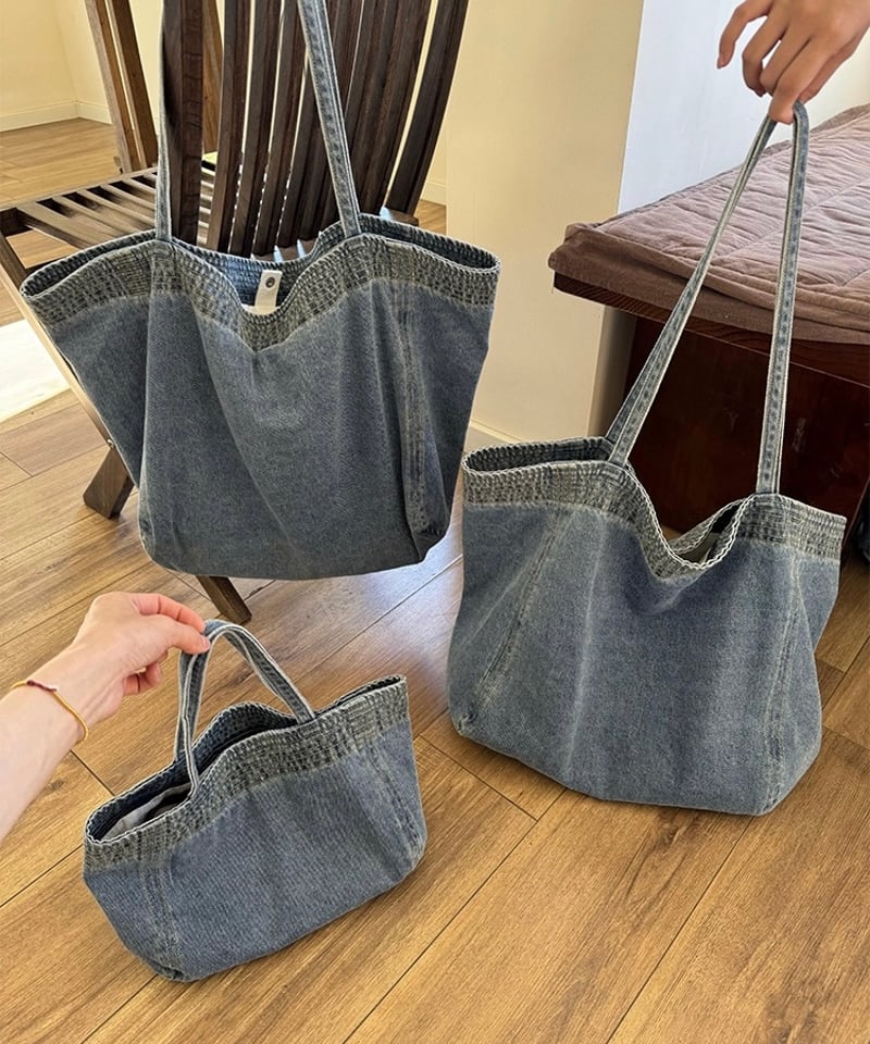 予約販売】デニムトートバッグ | KISHIKA