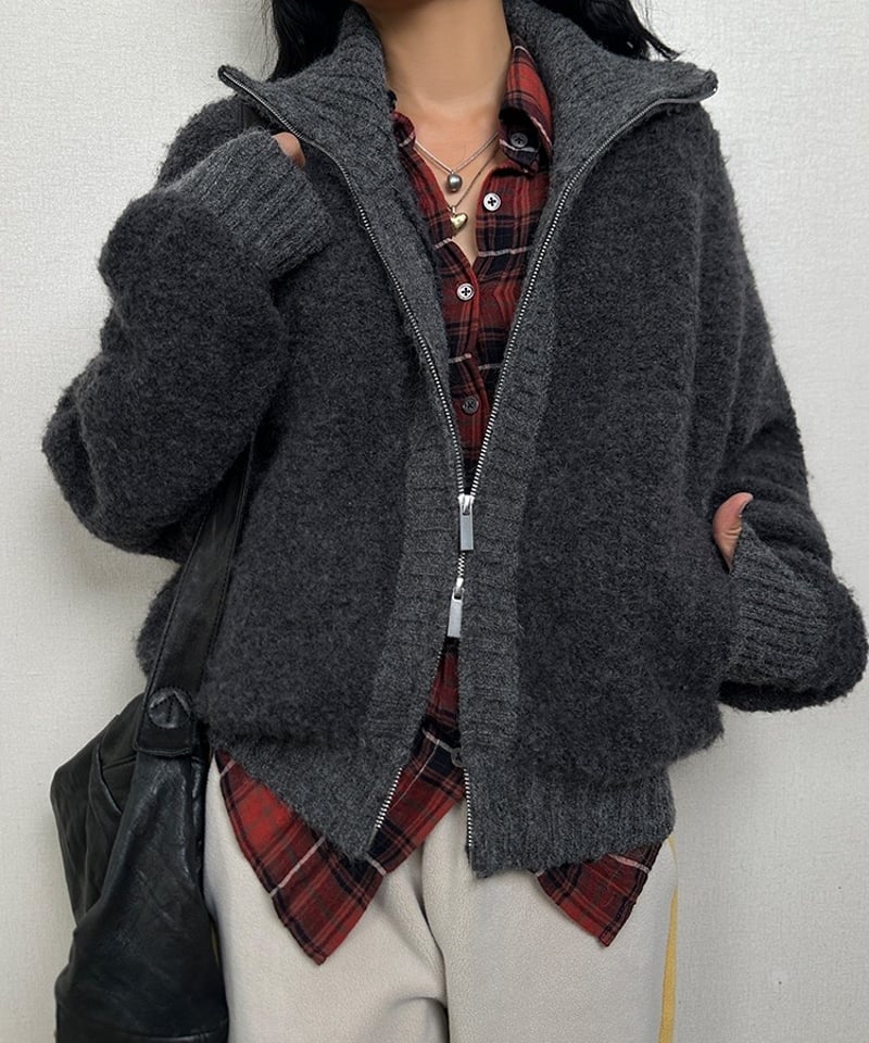 UCLA様　　GUCCI ハイネックジップカーディガン UCLA様GUCCI ハイネックジップカーディガン