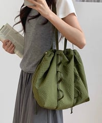【予約販売】ナイロン ストリングトートバッグ