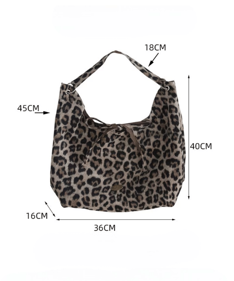 予約販売】レオパード柄リバーシブルショルダーバッグ | KISHIKA