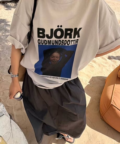 【予約販売】BJÖRK ビョーク プリントTシャツ