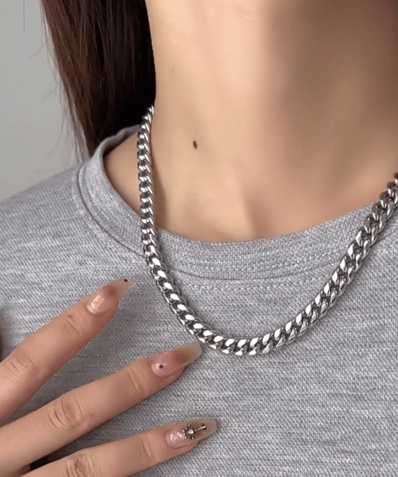 予約販売】チタンチェーンネックレス | KISHIKA