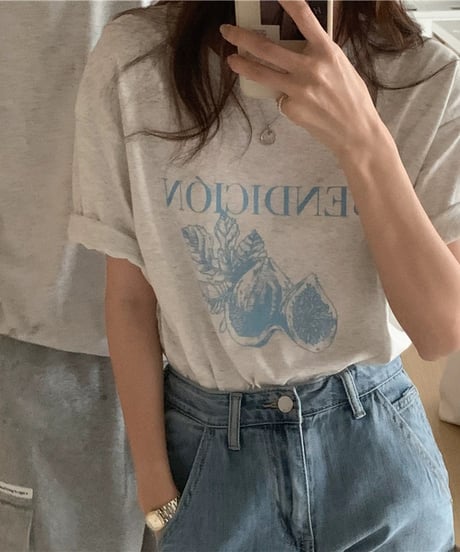 【予約販売】レトロプリントTシャツ
