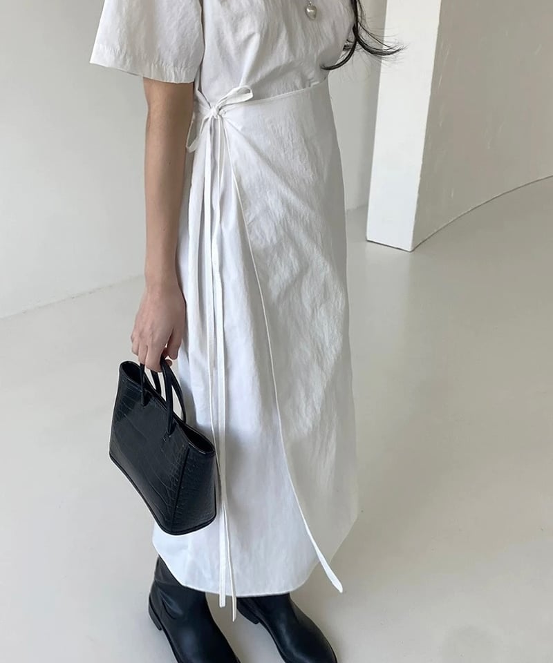 予約販売】ラップスカートデザインワンピース | KISHIKA